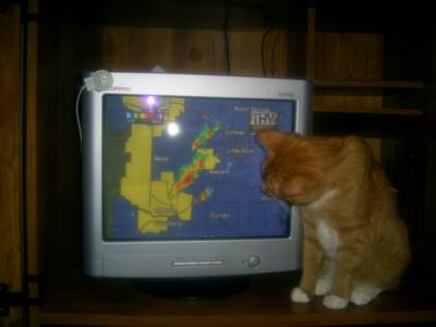 Im watching for severe weather in Arkansas!