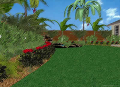 Tropical Garden Artist Impression